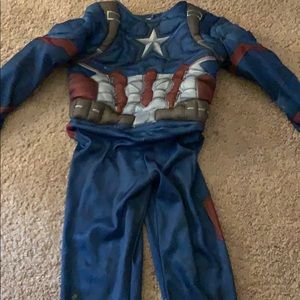 Captain America costume for 2/3 yr
